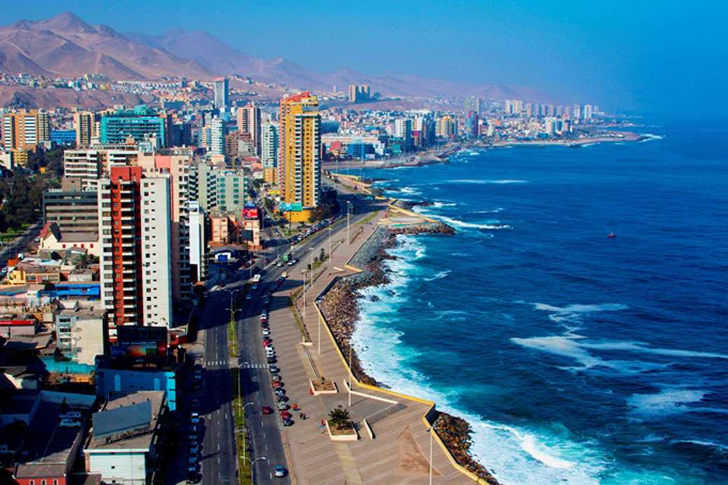 Vista del ecosistema minero de Antofagasta, Chile