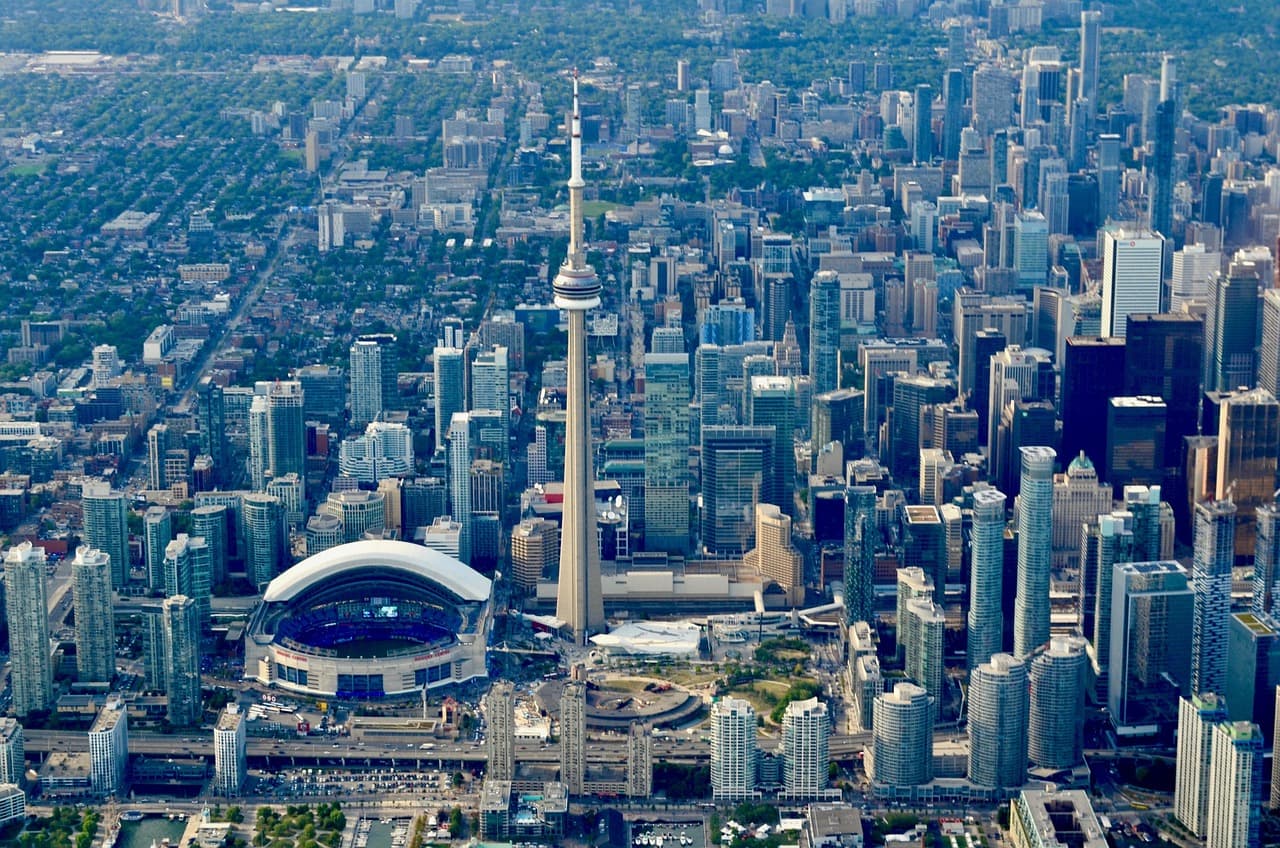 Vista del ecosistema minero de Toronto, Canada